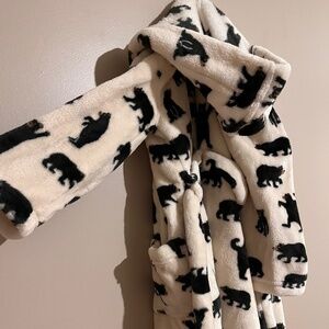 Hatley Fleece Robe Bears 4-5y